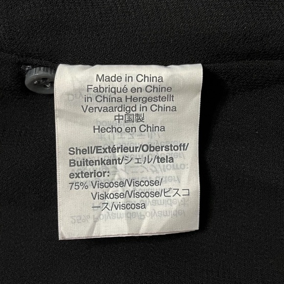 J.Crew Women’s Velvet Black Tank‎ Top Size 10 Fully Lined - Picture 9 of 9